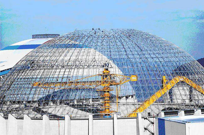 牡丹江电厂网架工程